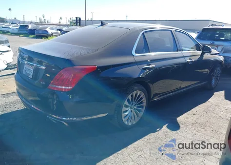 2017 Genesis G90 3.3T Premium из США, поврежденный, VIN KMHG34JA3HU027472